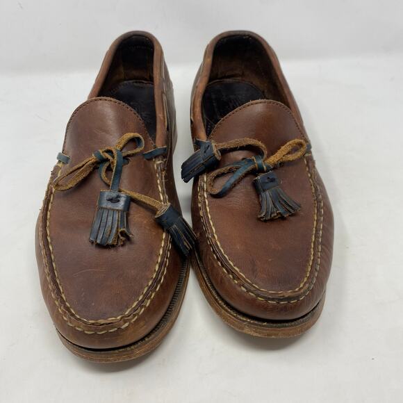 Eastland Vintage Brown Leather Loafer Made in USA Mens Size 10.5 - Picture 3 of 8